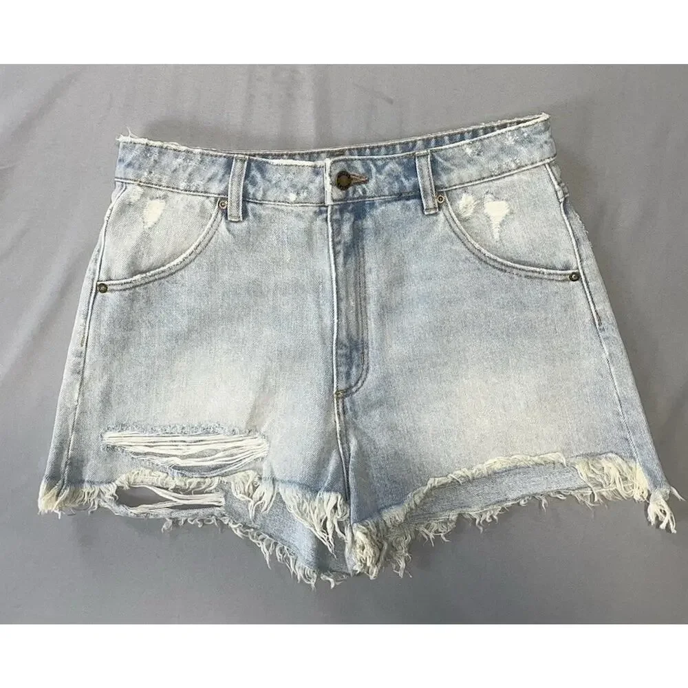 Rolla's Super High Rise Relaxed Dusters Short Women's Size S NWT! - Picture 3 of 3